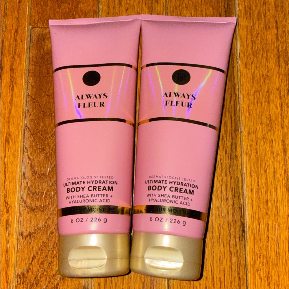 BBW 2pc Always Fleur Body Cream